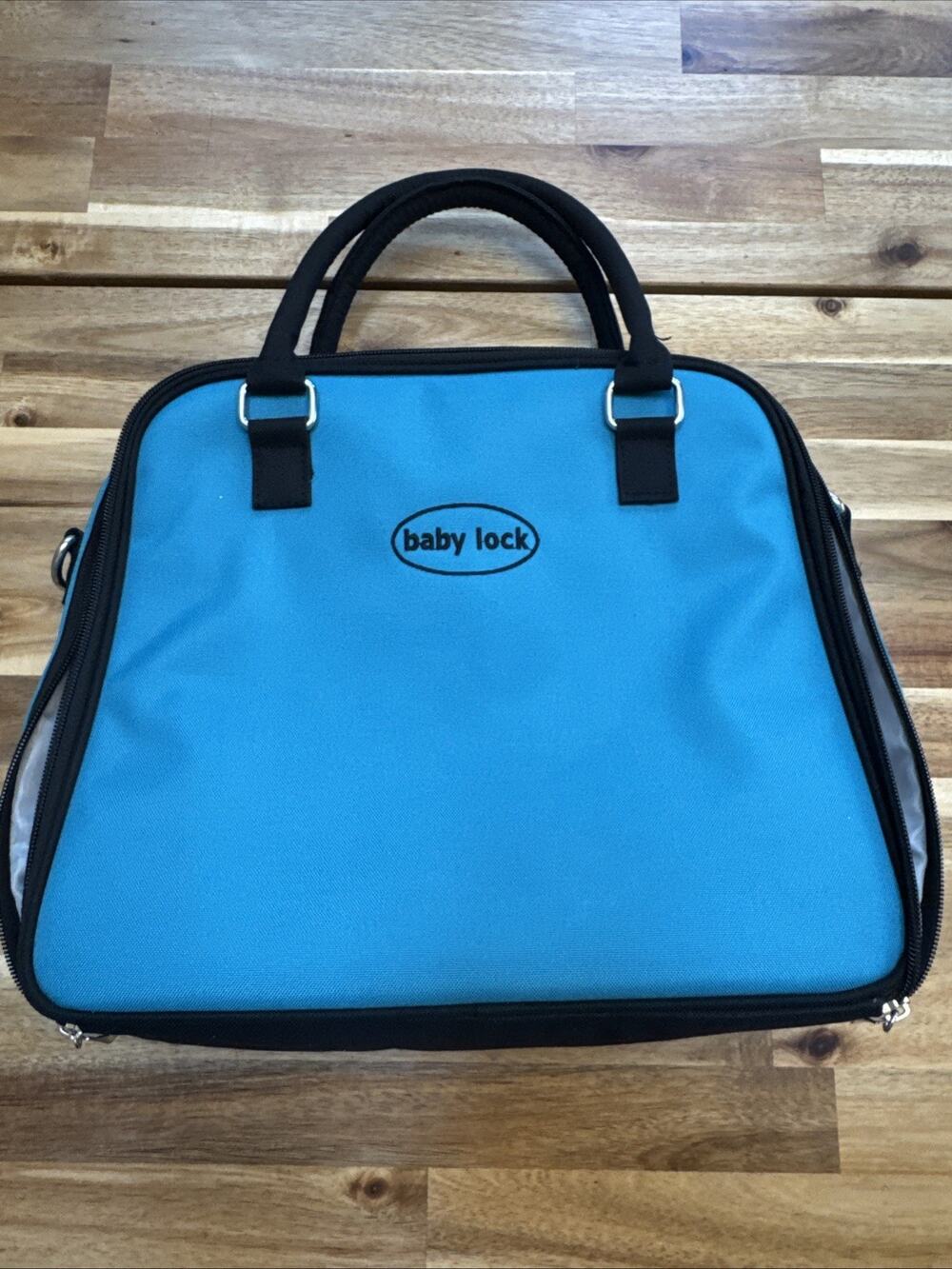 NWOT NEW Baby Lock Carrying Case Travel Bag Teal And Black Supplies Craft